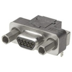 Molex CMD 9 Way Right Angle Panel Mount D-sub Connector Plug, 1.27mm Pitch