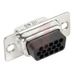HARTING D-Sub High Density 78 Way Cable Mount D-sub Connector Socket, 2.41mm Pitch