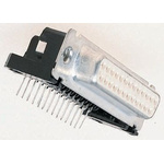 Cinch FD 15 Way Right Angle Through Hole D-sub Connector Plug, 2.76mm Pitch
