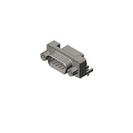 JAE D-Sub 9 Way Right Angle Through Hole D-sub Connector Plug, with 4-40 UNC Screwlocks
