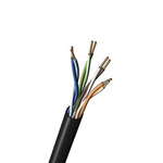 Belden Black Cat5e Cable U/UTP, 305m Unterminated/Unterminated