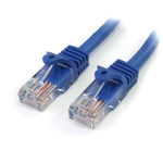 Startech Blue PVC Cat5e Cable UTP, 5m Male RJ45/Male RJ45