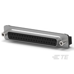 TE Connectivity Amplimite HD-20 37 Way Through Hole D-sub Connector Socket, 2.77mm Pitch