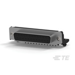 TE Connectivity 25 Way Right Angle Through Hole D-sub Connector Socket, 2.74mm Pitch