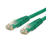 Startech Green Cat6 Cable UTP PVC Male RJ45 CMG Rated, Terminated, 300mm