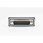 Norcomp CDFV 3 Way Vertical PCB D-sub Connector Plug, 6.85mm Pitch, with 4-40 Screw Locks, Boardlocks