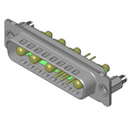 FCT from Molex 173107 9 Way D-sub Connector Socket, 2.74mm Pitch, with 4-40 Screw Locks