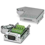 Phoenix Contact SUBCON 15HD/M 15 Way Cable Mount D-sub Connector Plug, with 4-40 Screw Locks