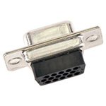 FCT from Molex 173109 15 Way Panel Mount D-sub Connector Socket, 1.98mm Pitch