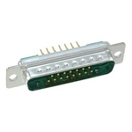 FCT from Molex 173107 15 Way Cable Mount D-sub Connector Socket, with Screw