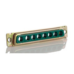 Amphenol ICC DMW 8 Way Cable Mount D-sub Connector Plug