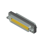 CONEC 50 Way Through Hole D-sub Connector Socket, with 4-40 UNC
