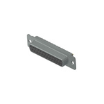 CONEC 25 Way Through Hole D-sub Connector Socket, with Mounting Hole