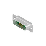 CONEC 7 Way Through Hole D-sub Connector Plug, with Solder Cup