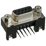 JAE 9 Way Right Angle Through Hole D-sub Connector Socket
