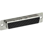 HARTING 62 Way Cable Mount D-sub Connector Socket, 2.42mm Pitch