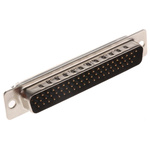 HARTING 62 Way Cable Mount D-sub Connector Plug, 2.42mm Pitch