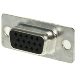 ASSMANN WSW A-HDF 15 Way Through Hole D-sub Connector Socket