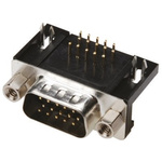 ASSMANN WSW A-HDS 44 Way Right Angle Through Hole D-sub Connector Plug, 2.29mm Pitch