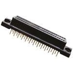 TE Connectivity Amplimite .050 I 50 Way Through Hole D-sub Connector Socket, 2.54mm Pitch