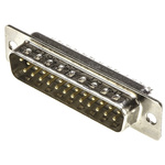 HARTING 25 Way Panel Mount D-sub Connector Plug, 2.77mm Pitch