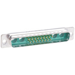 HARTING 21 Way Panel Mount D-sub Connector Plug