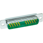 HARTING 21 Way Panel Mount D-sub Connector Plug