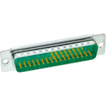 HARTING 36 Way Panel Mount D-sub Connector Plug