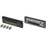 MH Connectors SDB 25 Way Through Hole D-sub Connector Socket