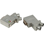 Provertha 9 Way 35 ° Cable Mount D-sub Connector Plug