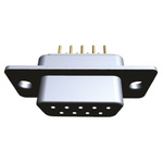 Wurth Elektronik 618 15 Way Through Hole D-sub Connector Socket, 2.77mm Pitch