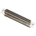 MH Connectors MH105 9 Way Cable Mount D-sub Connector Socket, 2.77mm Pitch