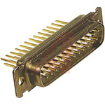 Cinch D 25 Way Right Angle Panel Mount D-sub Connector Plug