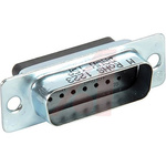 Cinch DAUH 15 Way Panel Mount D-sub Connector Plug