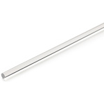 RS PRO Clear Rod, 1m x 20mm Diameter Extruded Acrylic