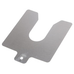 Stainless Steel Pre-Cut Shim, 100mm x 100mm x 0.25mm