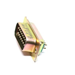 Amphenol ICC DM 15 Way Cable Mount D-sub Connector Plug, 2.74mm Pitch