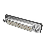Amphenol ICC 25 Way Through Hole D-sub Connector Socket