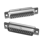 Hirose HD 37 Way Through Hole D-sub Connector Plug, 2.76mm Pitch