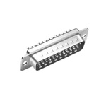 Hirose HD 9 Way Through Hole D-sub Connector Plug, 2.74mm Pitch