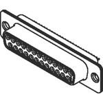 Omron XM3D 25 Way Panel Mount D-sub Connector Socket