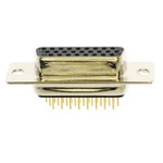 Norcomp 180 26 Way Panel Mount D-sub Connector Socket, 2.29mm Pitch