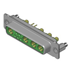FCT from Molex 173107 9 Way D-sub Connector Socket, 2.74mm Pitch, with 4-40 Screw Locks