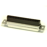 FCT from Molex 172704 37 Way Panel Mount D-sub Connector Socket, 2.84mm Pitch