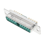 FCT from Molex 173107 15 Way Cable Mount D-sub Connector Socket, with Screw