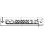 FCT from Molex 172704 17 Way Panel Mount D-sub Connector Socket, 2.84mm Pitch