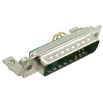 FCT from Molex 173107 9 Way Right Angle Through Hole D-sub Connector Plug