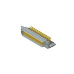 CONEC 78 Way Right Angle Through Hole D-sub Connector Plug, 2.41mm Pitch, with Threaded Insert