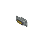CONEC 9 Way Through Hole D-sub Connector Socket, with Mounting Hole