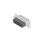 CONEC 15 Way Through Hole D-sub Connector Plug, with 4-40 UNC
